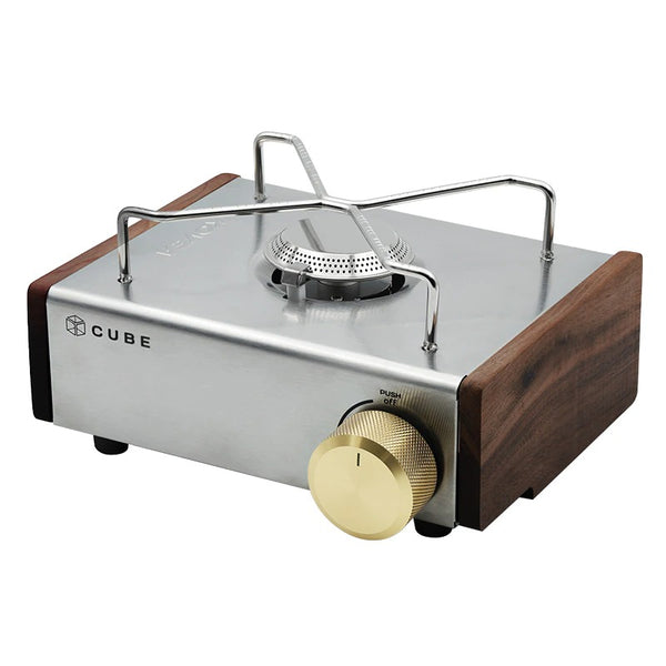 【良質】KOVEA CUBE コベア キューブ アクセサリーキット取付完成品 真鍮製ノブ 調理器具