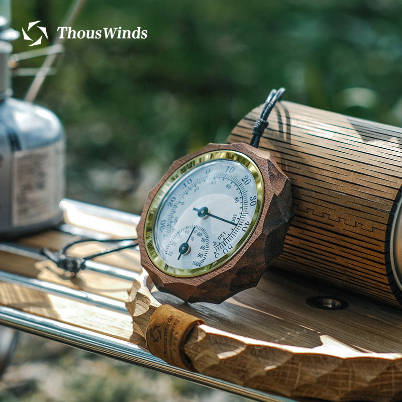 ThousWinds YAMA Wooden Thermometer Hygrometer