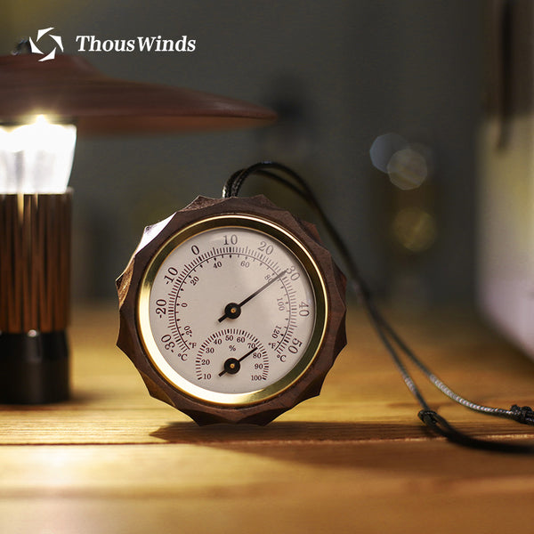 ThousWinds YAMA Wooden Thermometer Hygrometer