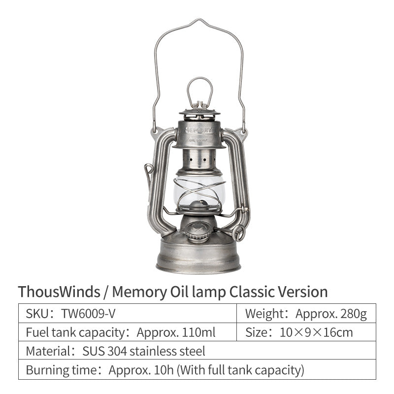 ThousWinds Memory Oil Lamp