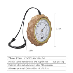 ThousWinds YAMA Wooden Thermometer Hygrometer