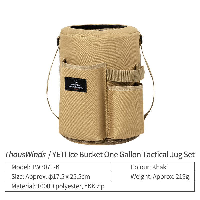 ThousWinds Tactical Water Jug Cover For YETI Half & One Gallon Water Jug